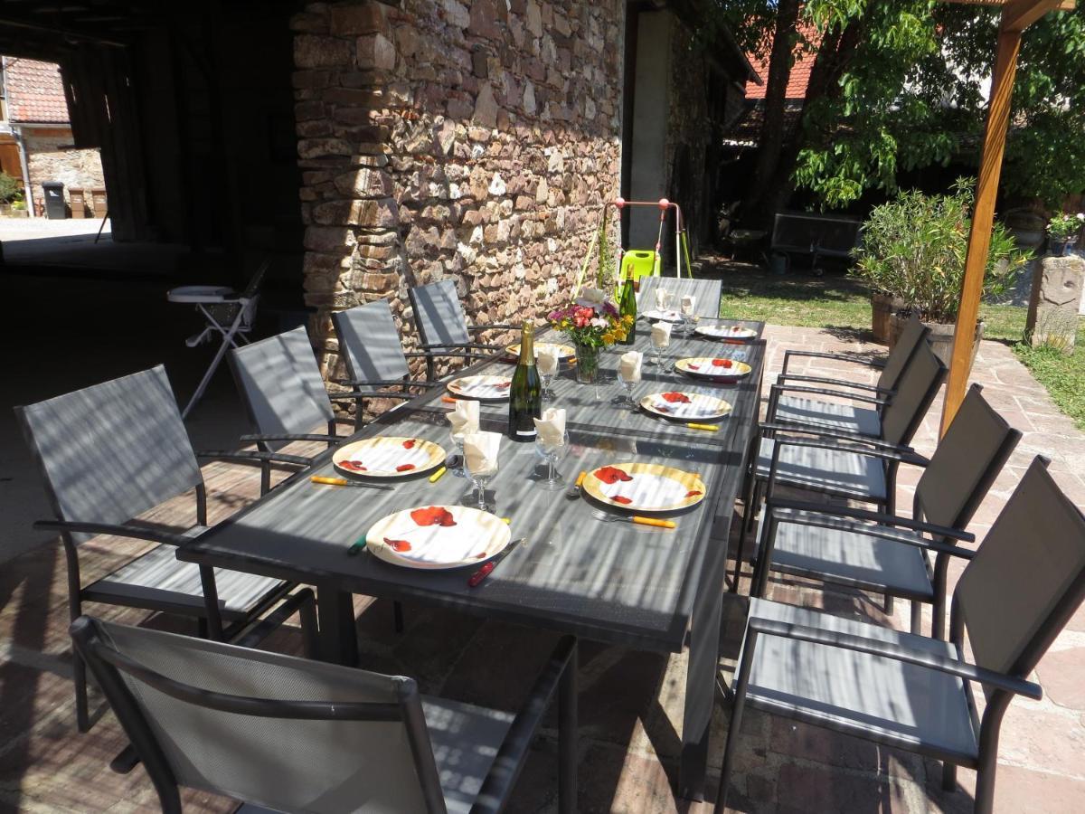 Le 128, Duplex Alsacien 10 Personnes, Piscine Apartment Horbourg Luaran gambar